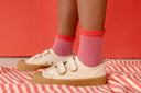 Stripe Socks | Coral Stripe
