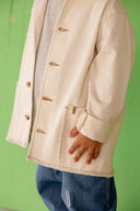 Denim Jacket | Ecru