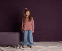 Ruffled Sweater | Punch