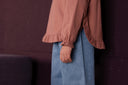 Ruffled Sweater | Punch