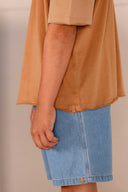 Seam Tshirt | Caramel