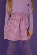 Tos Skirt | Lila Checkered