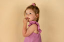 Sil Dress | Purple Checkered