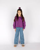 Bow scrunchie | Blueberry Checkered