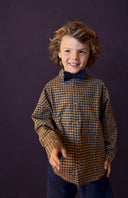 Chris Blouse | Moss Checkered
