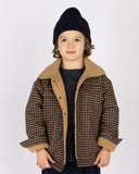 Lam jacket | Navy Checkered