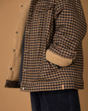 Lam jacket | Navy Checkered