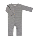 Butt Onesie | Antracite Stripe
