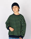 Rel sweater | Moss Stripe
