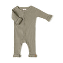 Rib Onesie | Wild Green
