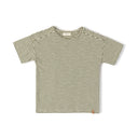 Com Tshirt | Khaki Stripe