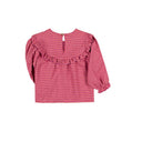Arc Blouse | Chili Checkered