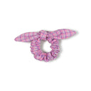 Bow Scrunchie | Lila Checkered