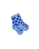 Checkered socks | Azul