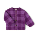 Check Jacket | Purple Checkered