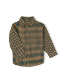 Chris Blouse | Moss Checkered