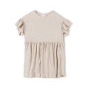 Frill Dress | Beige