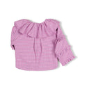 Les Top | Lila Checkered