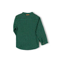 Mao Blouse | Jungle Checkered