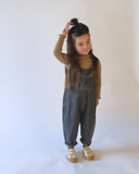 Mel dungaree | Antracite
