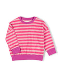 Rel sweater | Cherry Stripe