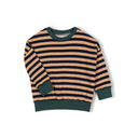 Rel Sweater | Navy Stripe