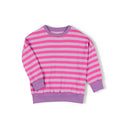 Rel Sweater | Pinky Stripe