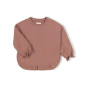 Ruffled Sweater | Punch