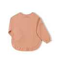 Ruffled Sweater | Peach