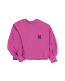 Split sweater | Plum