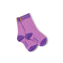 Striped Socks | Purple