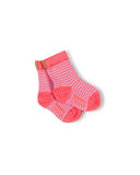 Stripe Socks | Coral Stripe